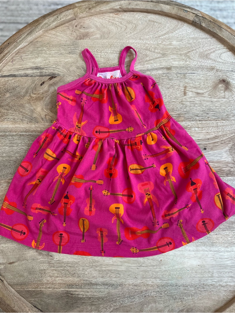 Rare Piccolina Violin Print Dress | Discontinued Brand, Size 2